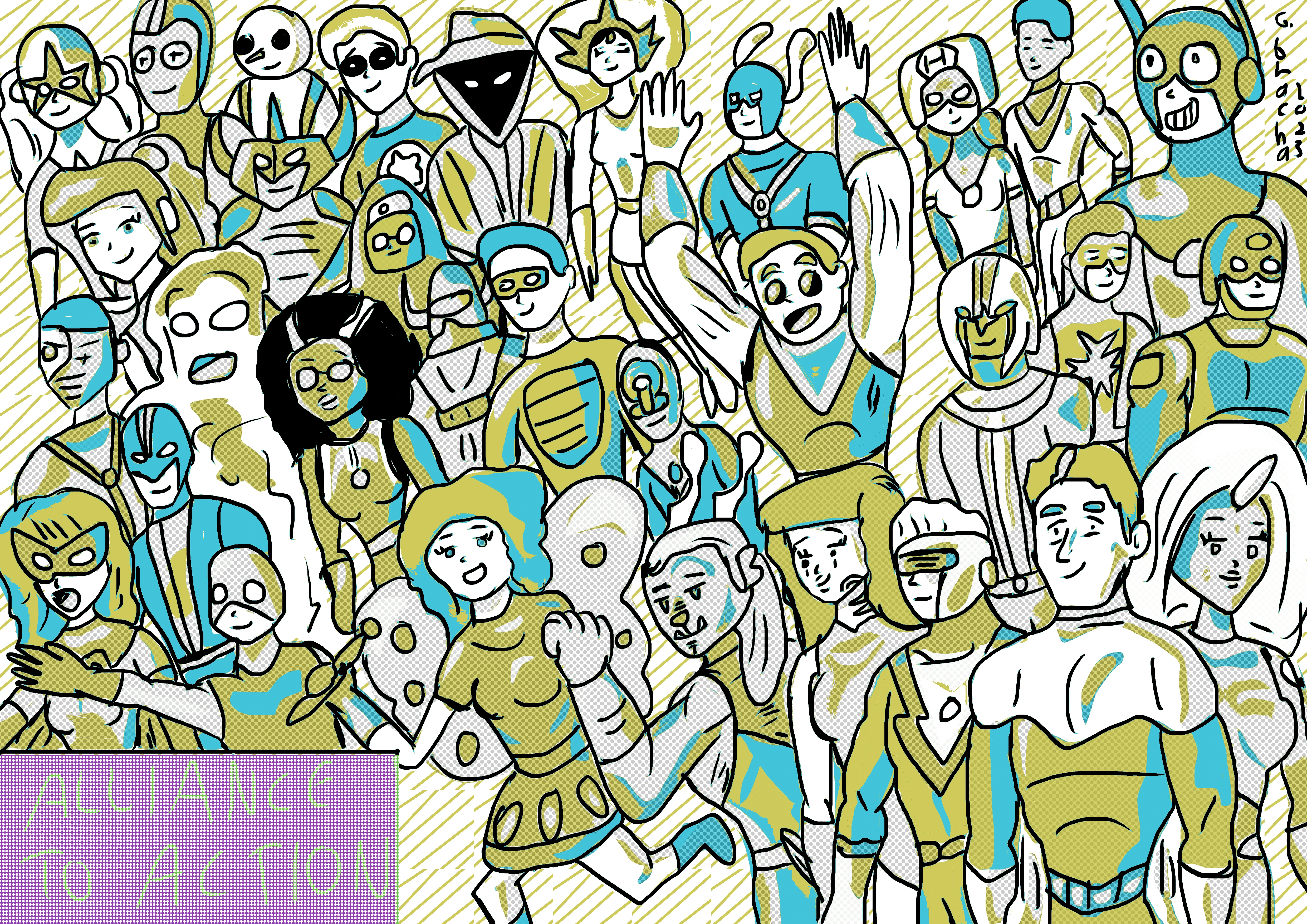 Compass Alliance Pop Art 2